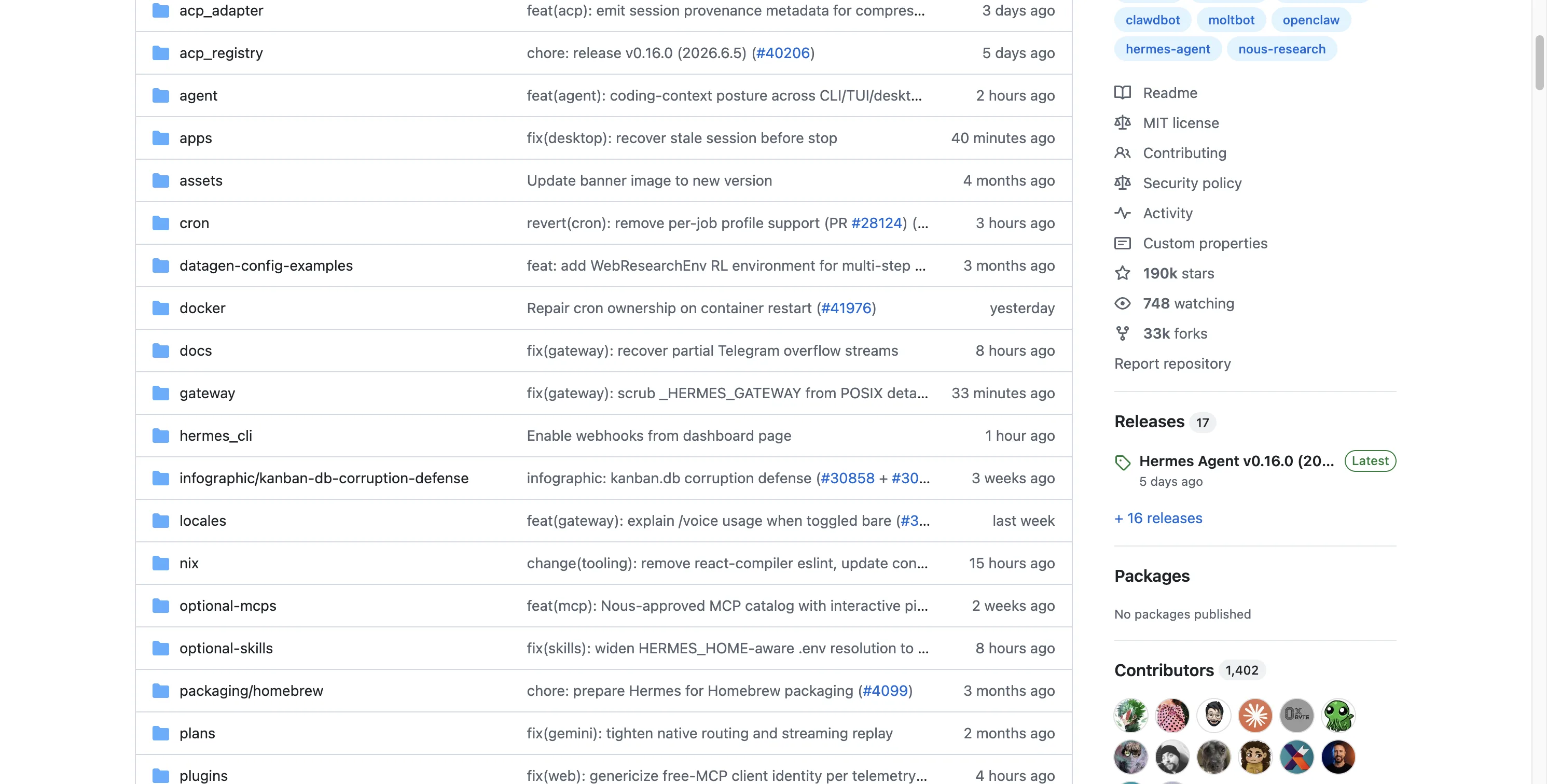 Hermes Agent GitHub 仓库与 Docker Compose 配置