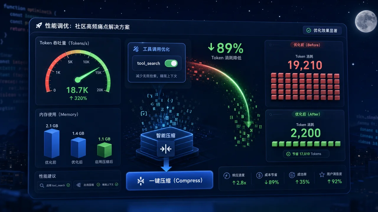 性能调优:tool_search 减少 89% token 消耗